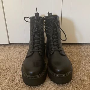 Steve Madden Combat Boots